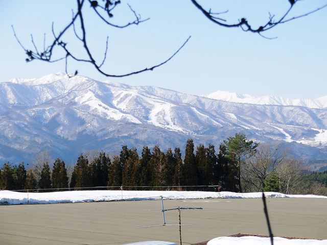 大日岳が見える岐阜の貸別荘ポン太ハウス